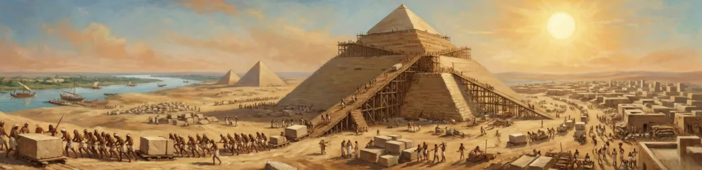 Giza Platosu (Piramit İnşaatı)