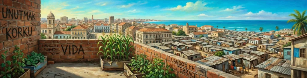 Hasetçiler Apartmanın dan Luanda Görünümü