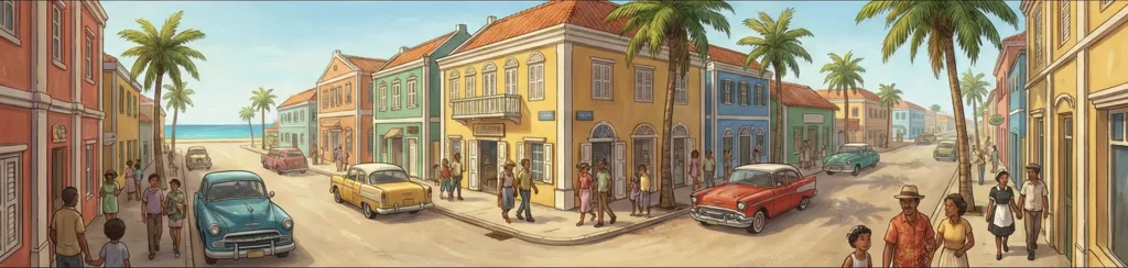 Zuidstraat (Güney Sokağı) - Oranjestad , Aruba