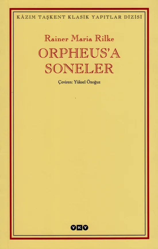 Orpheus'a Soneler